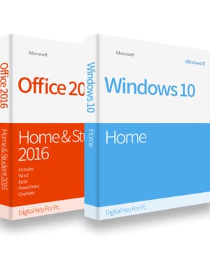 אופיס 2016 לסטודנטים ולבית + ווינדוס 10 הום | office 2016 student + windos 10 home